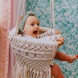 Macrame Baby Swing